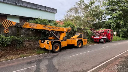 Pynummoottil Crane Service & Recovery vans