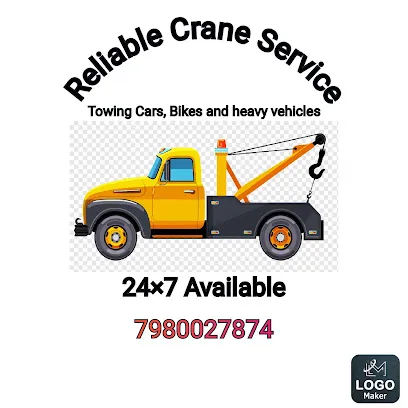 Reliable Crane Service(Towing Cars,Bikes and heavy vehicles)