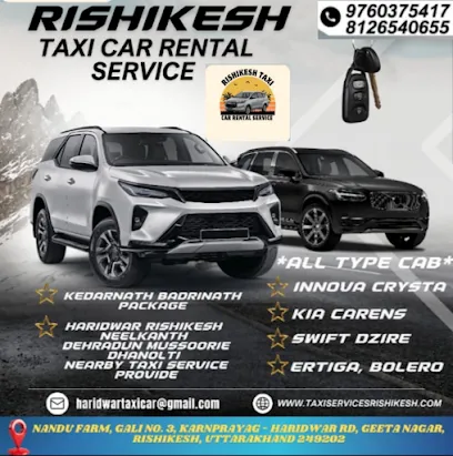 RISHIKESH TAXI CAR RENTAL SERVICE | CHARDHAM YATRA TAXI CAB SERVICE