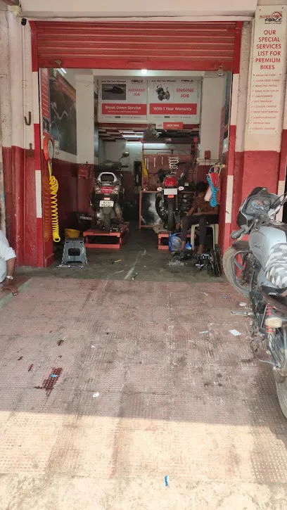 Speed force multibrand 2 wheeler service centre