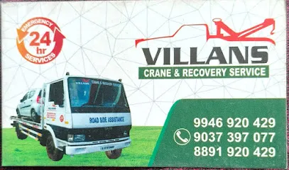 Villans Crane & Recovery Malappuram