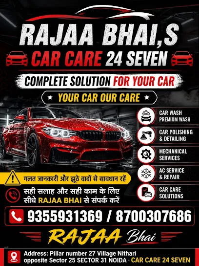 CAR CARE 24 SEVEN NUMBER 1 MULTI BRAND CAR WORK SHOP Complete Solution your car