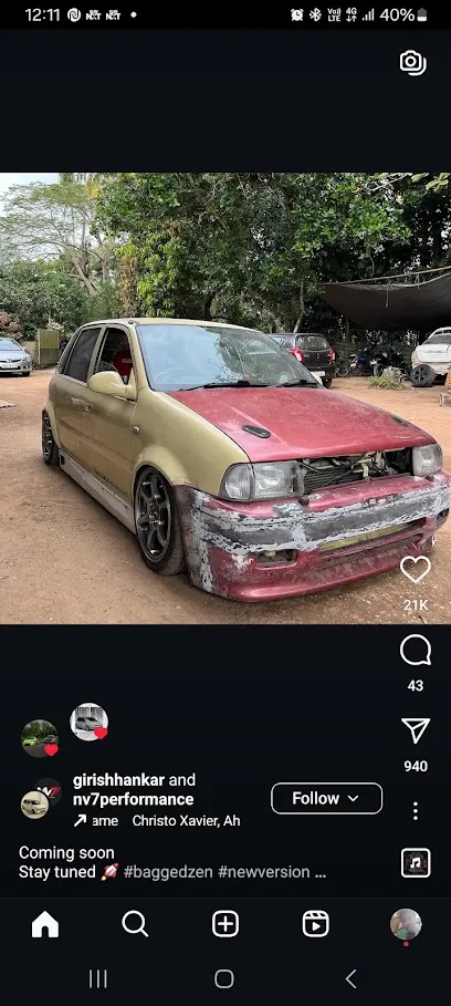 Car painting shop