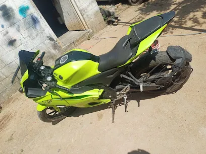 Dinakaran car and bike painting