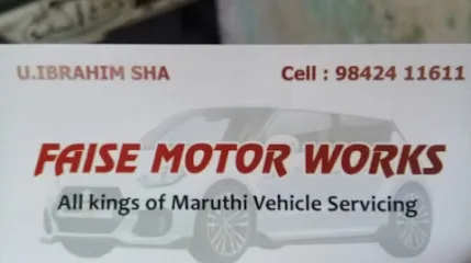 Faise Motor Works (Recovery / Break Down / Maruthi Car / Accident Vehicle Repair and Service)