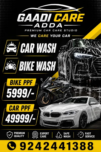 Gaadi Care Adda Wash|Paint Detailing|PPF|Best Ceramic Coating