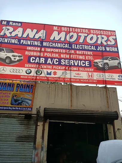 Rana Motors - Best car repair shops in noida/Best automotive repair in noida/Best denting painting