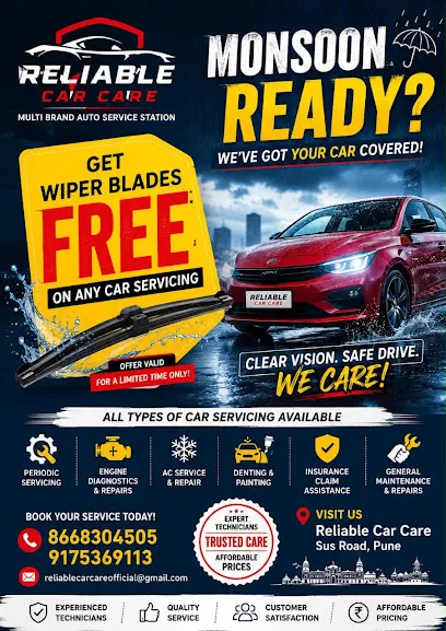 Reliable Car Care -Multi-Brand Trusted Service Station