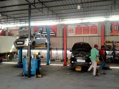 SD Motors Dammaiguda (Car repair and service) denting and painting car foam wash interior and teflon coating