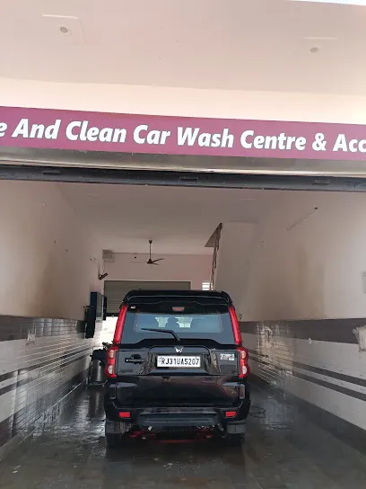 Shine and clean car wash center