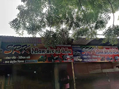 Srk Radium and Spray Painting