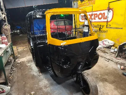 The car painting zone
