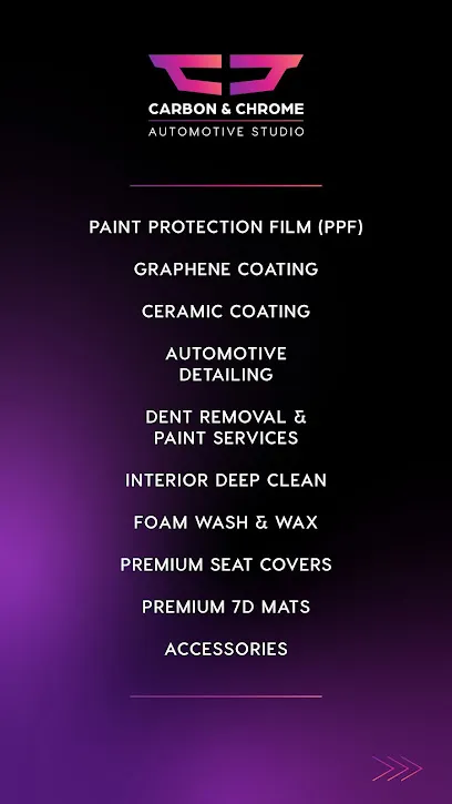 Carbon and Chrome Automotive Studio