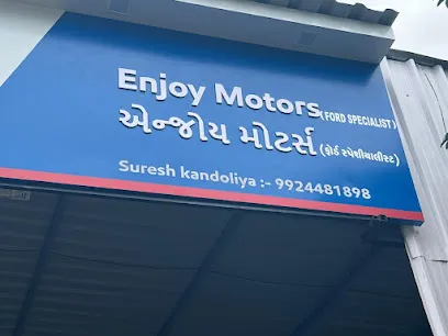 Enjoy Motor - Best Car Service Center in Rajkot | Ford Car Repair Specialist | Car Denting and Painting | Car Repair Workshop