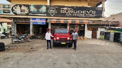 Gurudev's car decors world