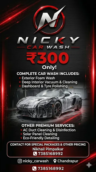 Nicky Car Washing Doorstep Home Service