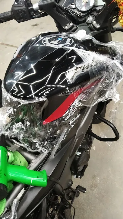 PPF MYSORE (Radium styles) BIKE Detailing studio|Ceramic coating[Paint Protection Film( PPF) Lamination/Wrap/Window Film]
