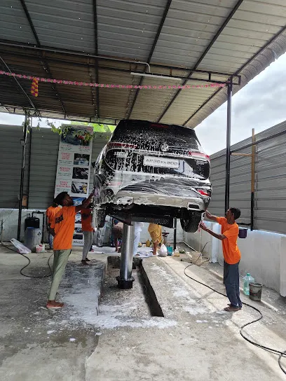 Speed car foam wash