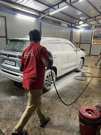 Aqua shine car and bike foam wash ram nagar Belgaum