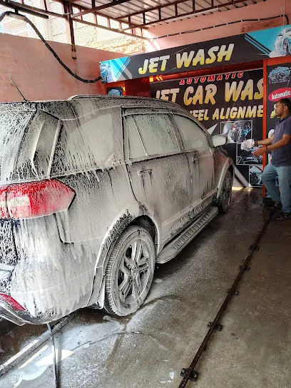 Automatic jet car wash