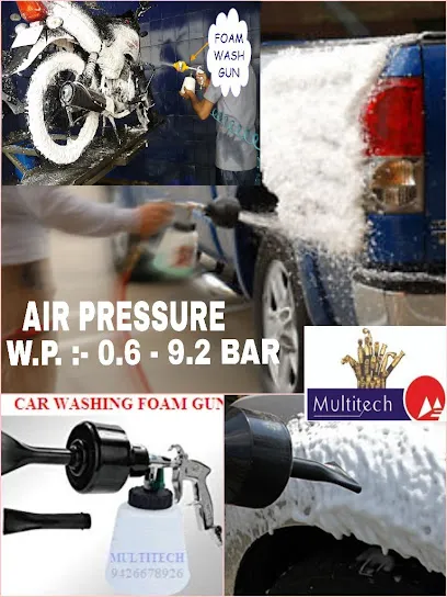CAR WASHING PIPE AND GUN