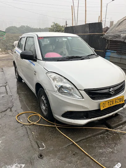 Car washing station Ashu गुर्जर