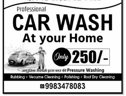 DOOR STEP, DOOR 2 DOOR CAR WASHING SERVICE,
