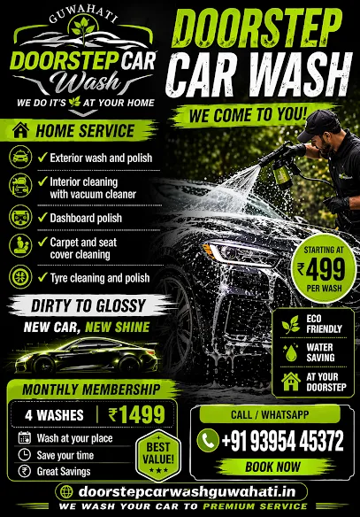 Doorstep Car Wash Guwahati