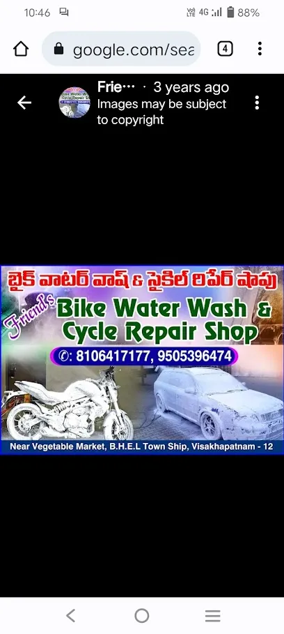 FRIENDS CAR AND BIKE WASH