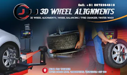 JJJ 3D CAR WHEEL ALIGNMENT &TYERS