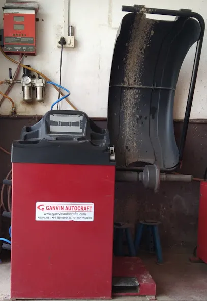 Maa pitambara 4D wheel alignment workshop and deals new Tyre and tubes and car washing station