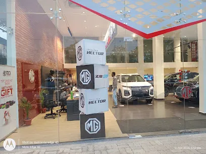 MG Motor Hriday Car Showroom