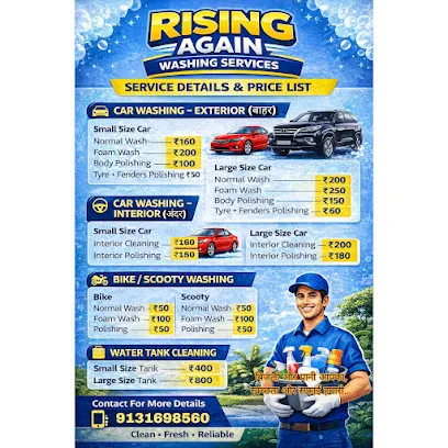 RISING AGAIN WASHING SERVICES