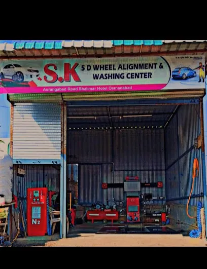 S k 5D wheel alignment & washing centre osmanabad