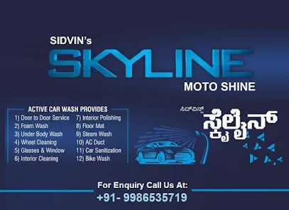 SKYLINE MOTOSHINE | Car Wash | Bike Wash | Ceramic Coating In Hubli