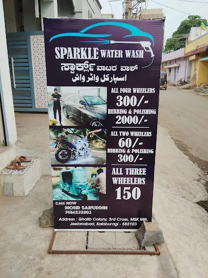 Sparkle water wash