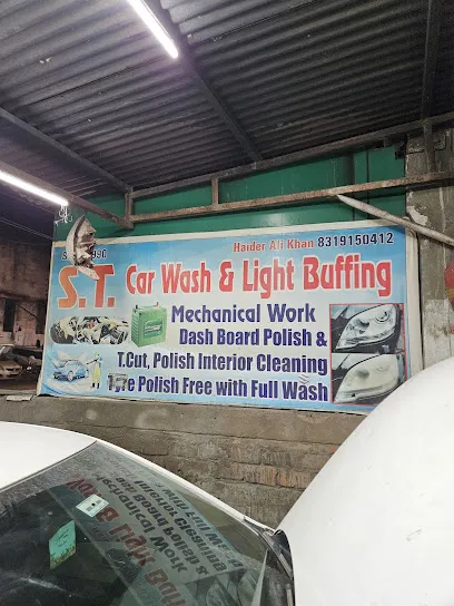 St car wash and headlight buffing