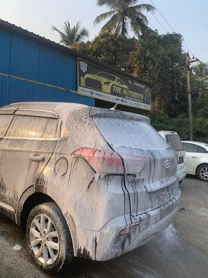 The Autobots car service station