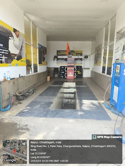 The Tyres Club - Wheel alignment in Raipur | Car wash shop | Car dent and paint shop in Raipur | wheel Balancing shop