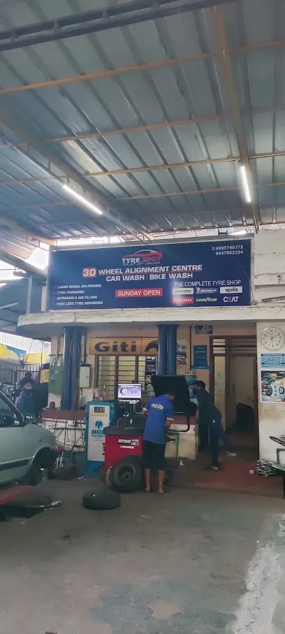 Tyre Spot - 3D Wheel Alignment, Car Wash Kochi, Tyre Shop. FastagKochi, Car Detailing Kochi