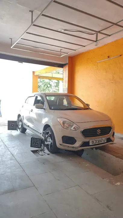 Vasundhara car care Wheel Alignment | wheel balancing | car wash | car rubbing | nitrogen air
