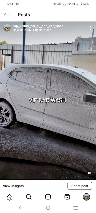 VIP Car wash and luxury cars rental service