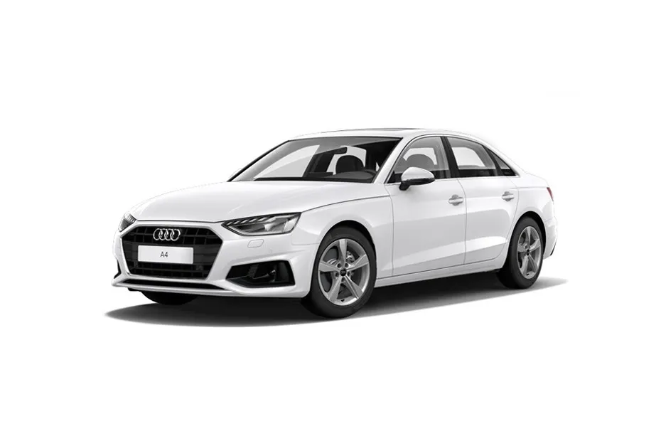 A4 Glacier White Metallic Color