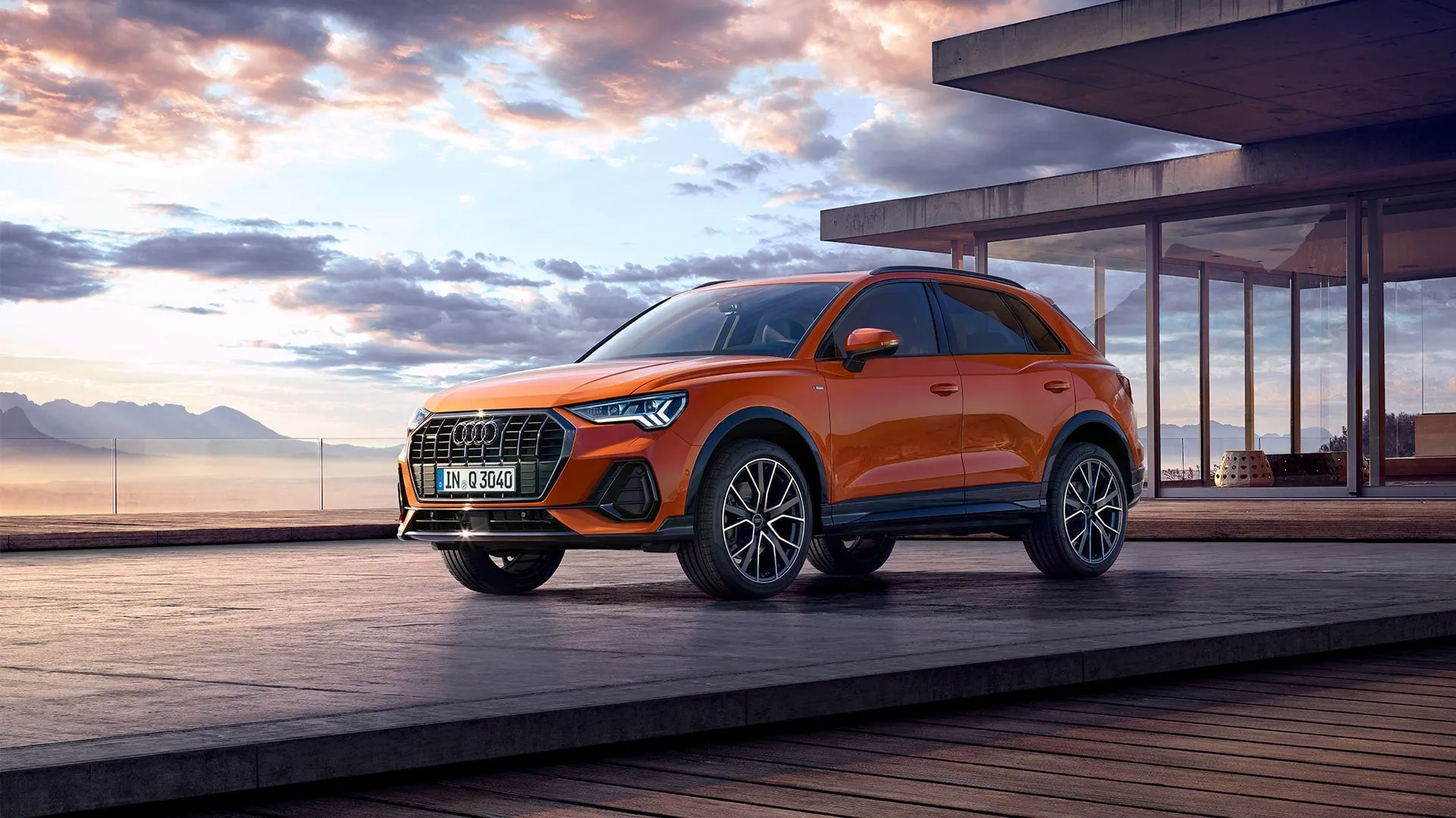 Audi Q3 Rear Left Side