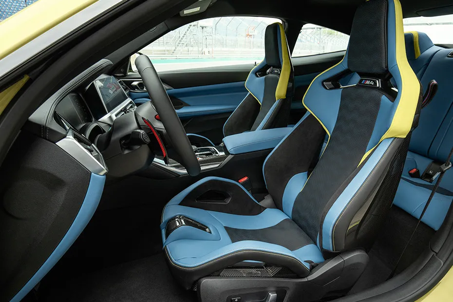 BMW M4 Door view of Driver seat