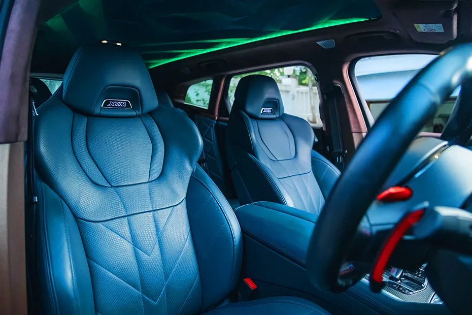 BMW XM Door view of Driver seat