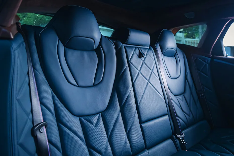 BMW XM Rear Seats