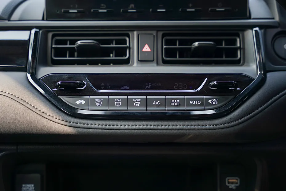 Honda Elevate AC Controls