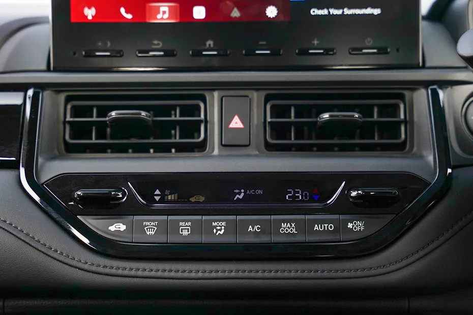 Honda Elevate Dashboard Controls