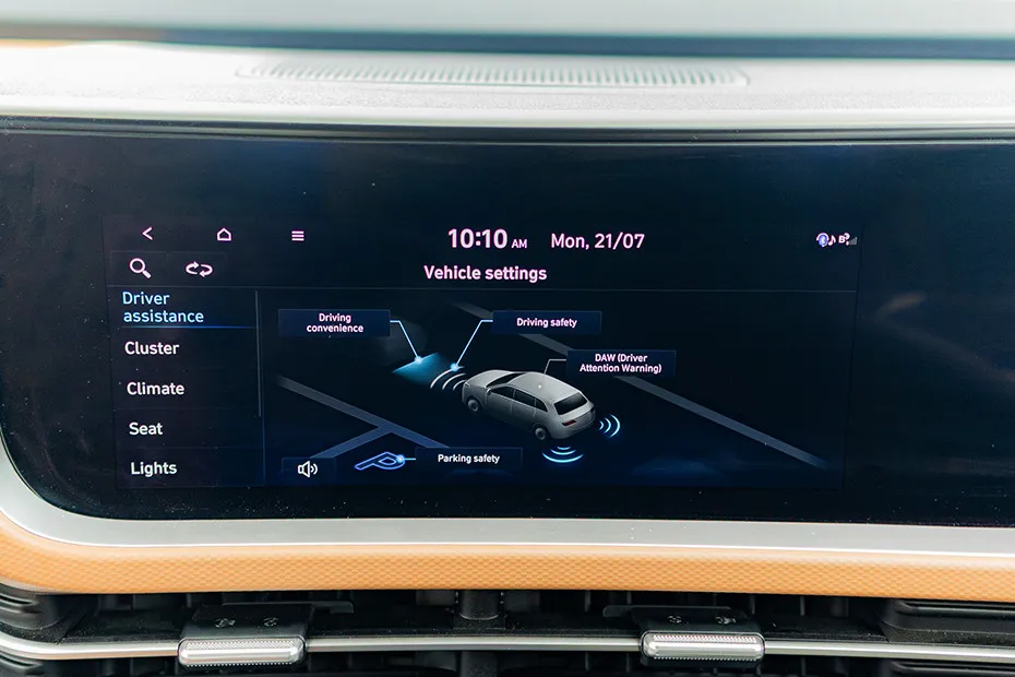 Hyundai Alcazar AC Controls